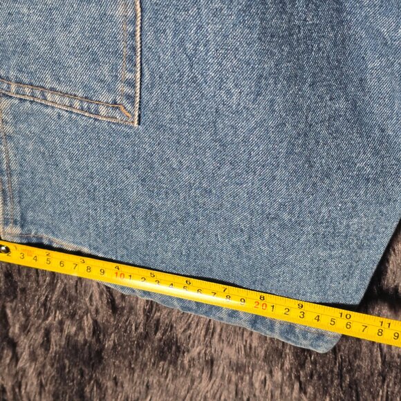 OTB On The Brink Denim Carpenter Shorts Men’s 28 Y2K Vintage Deadstock - Picture 9 of 10